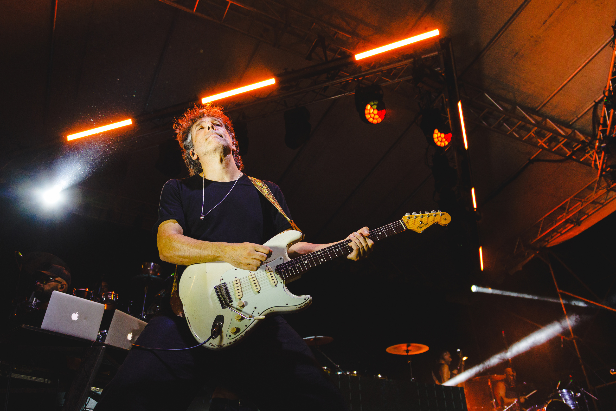 Chitarrista sul palco